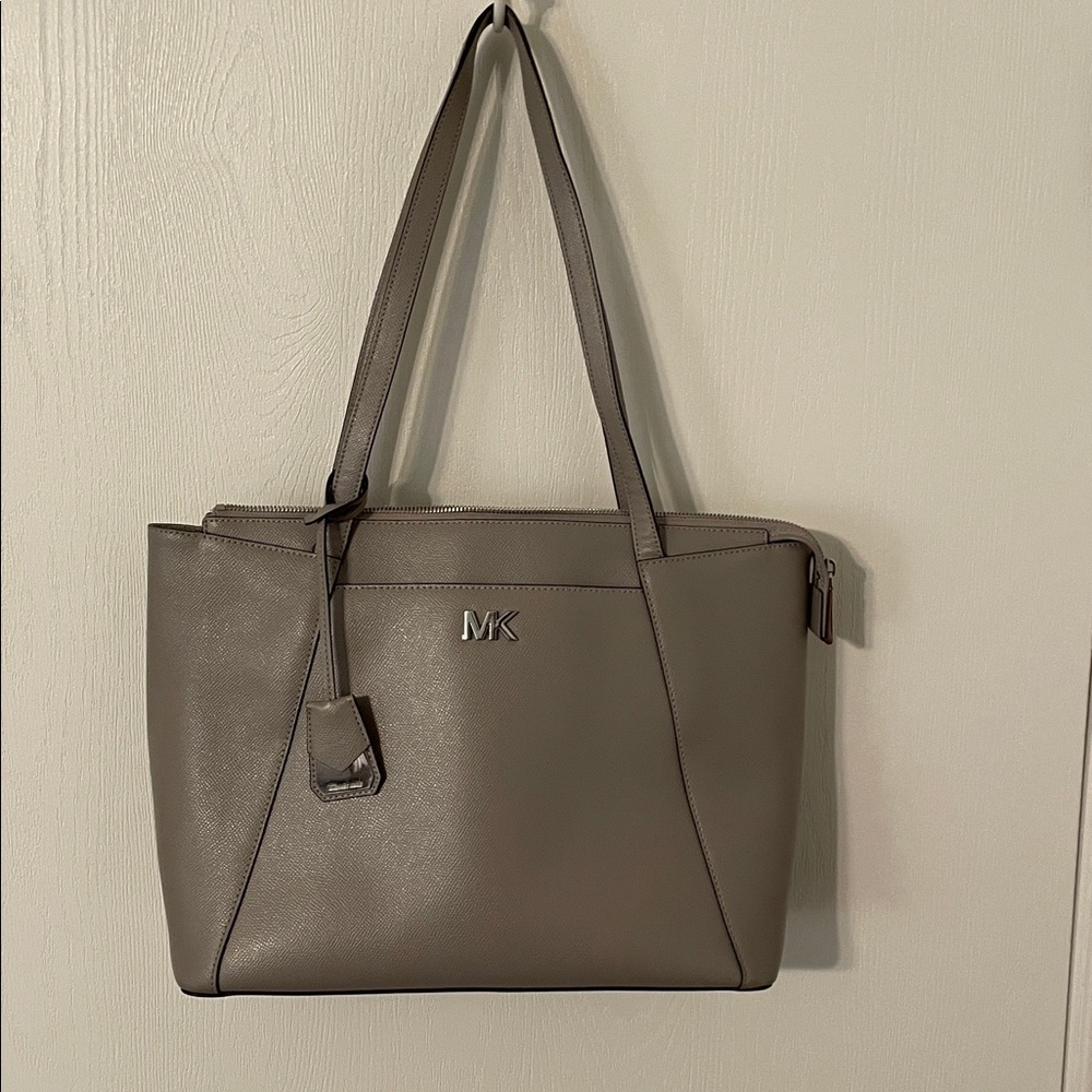 MICHAEL Michael Kors Gray Satchel